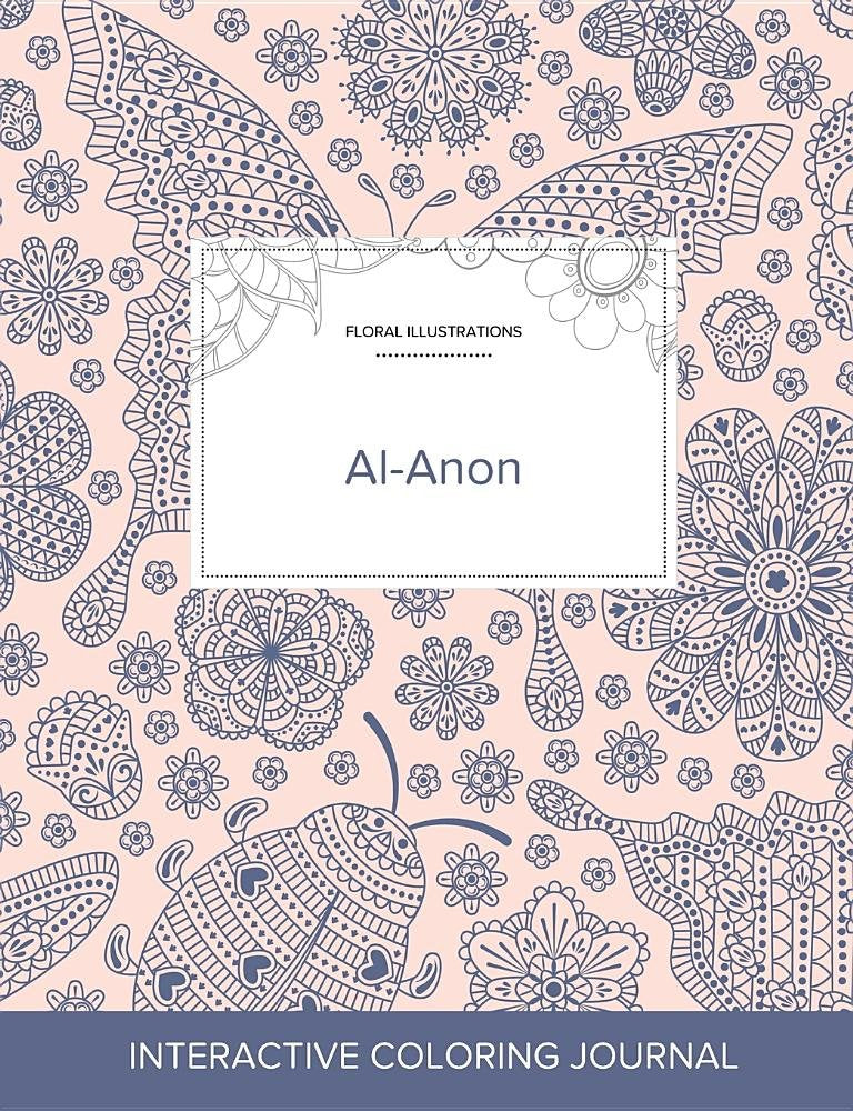Adult Coloring Journal: Al-Anon (Floral Illustrations, Ladybug) Politics & History