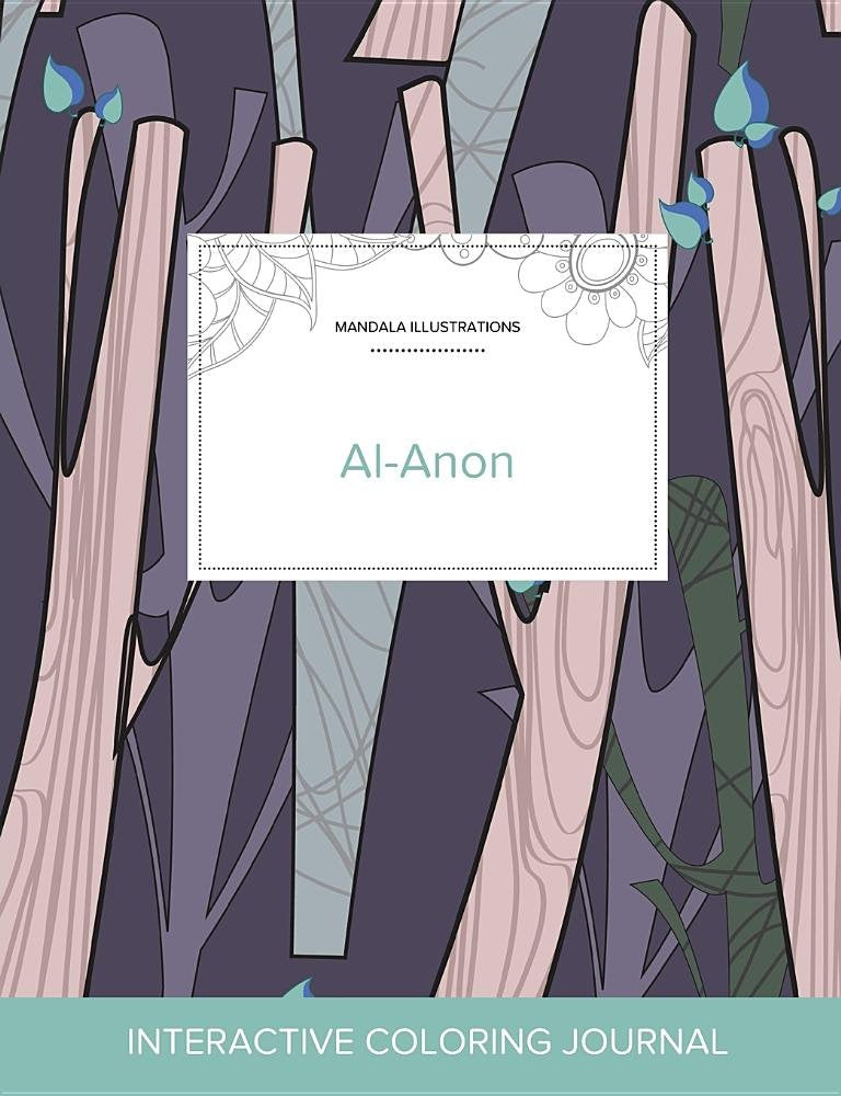 Adult Coloring Journal: Al-Anon (Mandala Illustrations, Abstract Trees) Politics & History