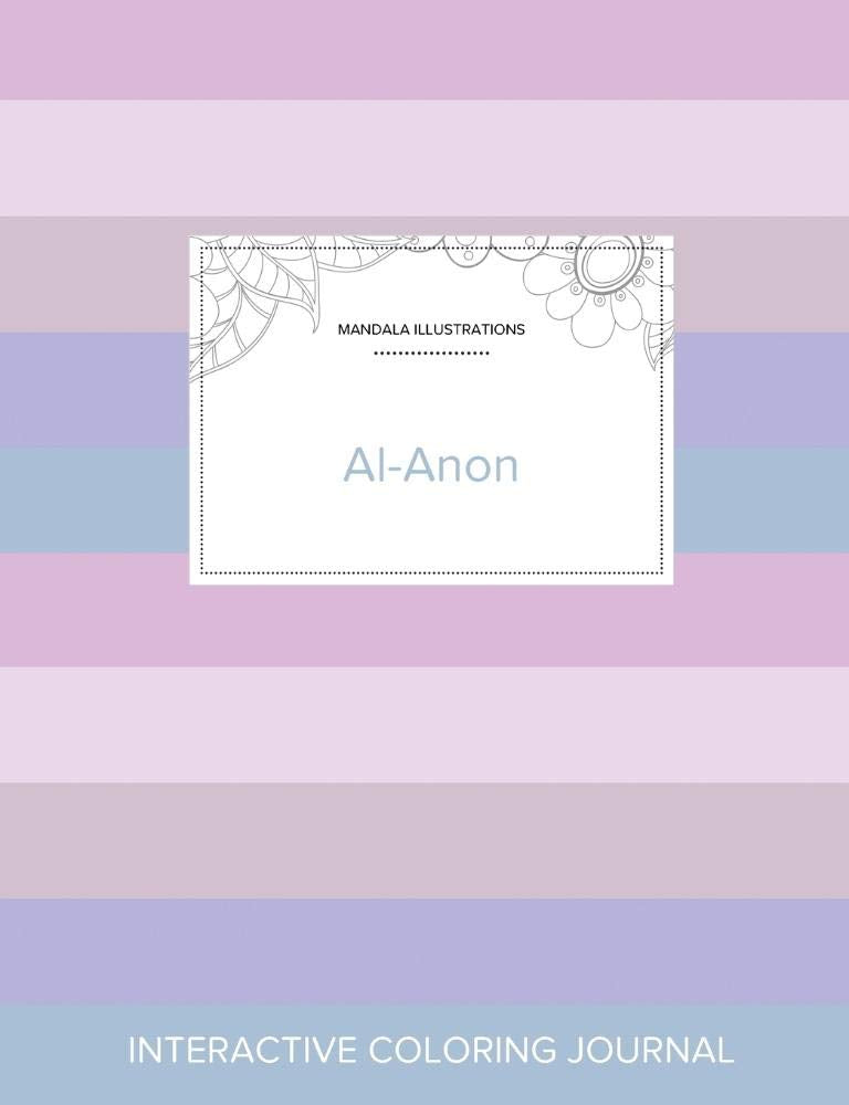 Adult Coloring Journal: Al-Anon (Mandala Illustrations, Pastel Stripes) Politics & History