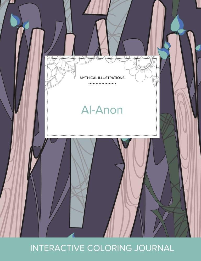 Adult Coloring Journal: Al-Anon (Mythical Illustrations, Abstract Trees) Politics & History