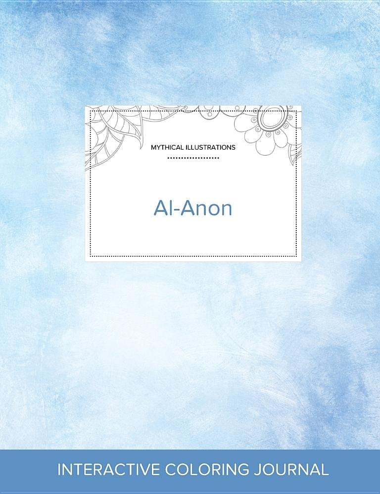 Adult Coloring Journal: Al-Anon (Mythical Illustrations, Clear Skies) Health, Nutrition & Fitness