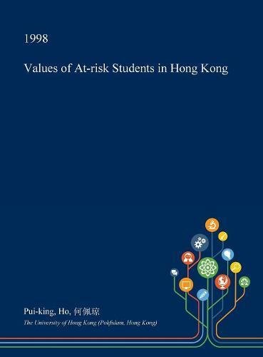 Values of At-Risk Students in Hong Kong Learning & Reference