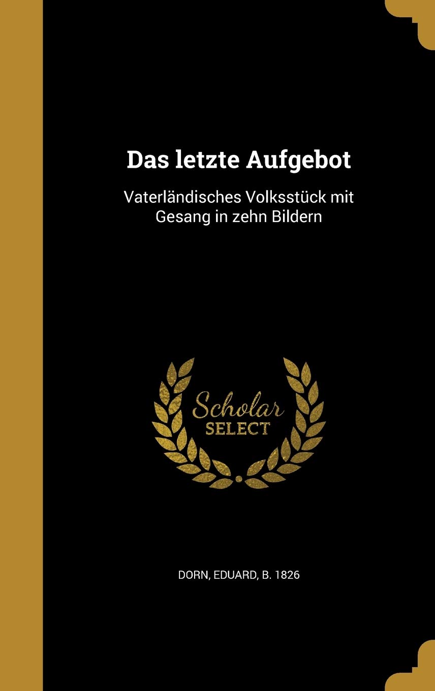 Das letzte Aufgebot book