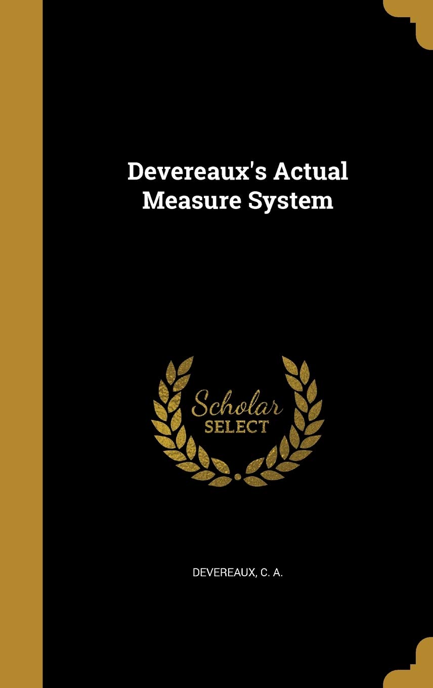 DEVEREAUXS ACTUAL MEASURE SYST Hobbies & Crafts