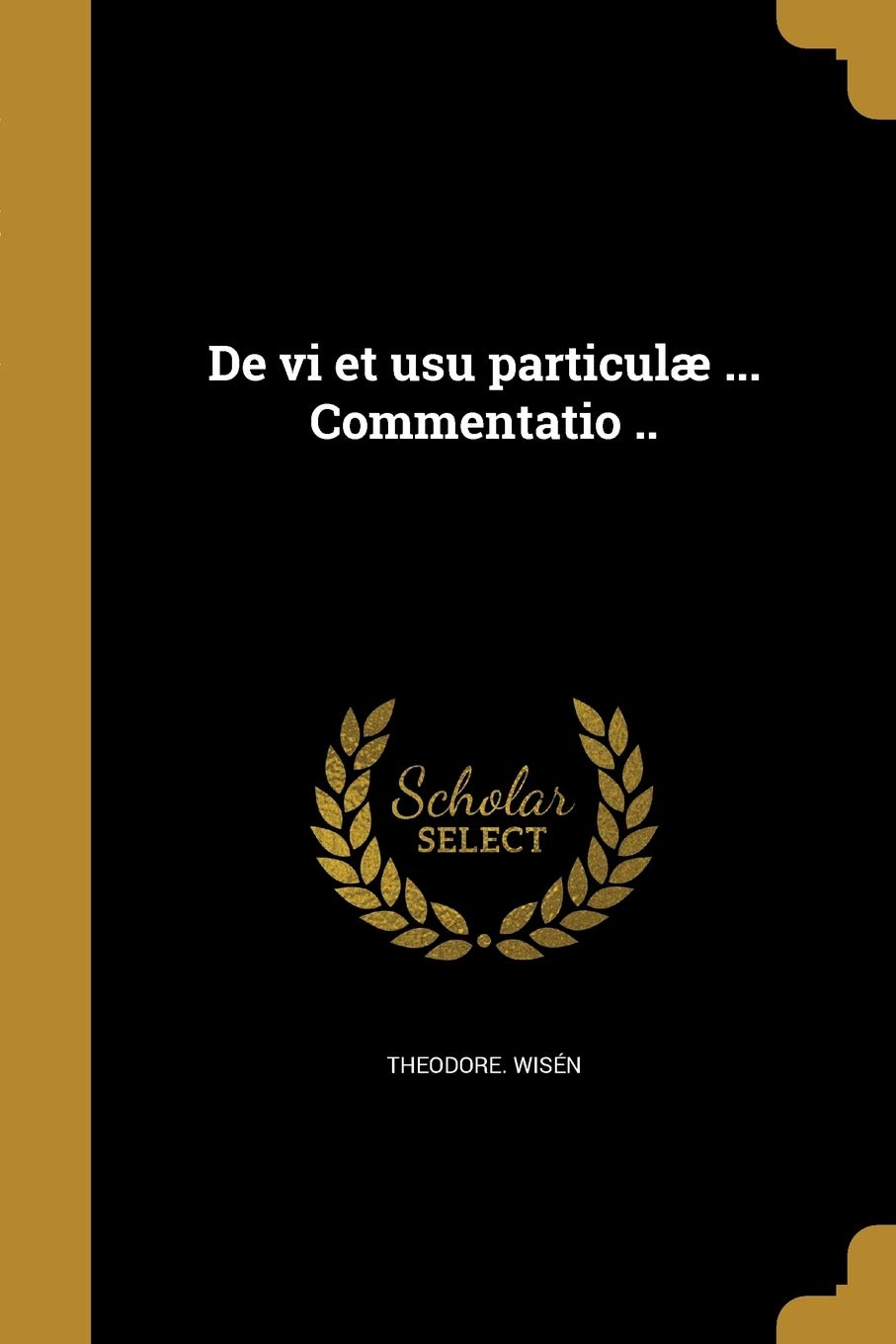 LAT-DE VI ET USU PARTICULAE CO Social Sciences