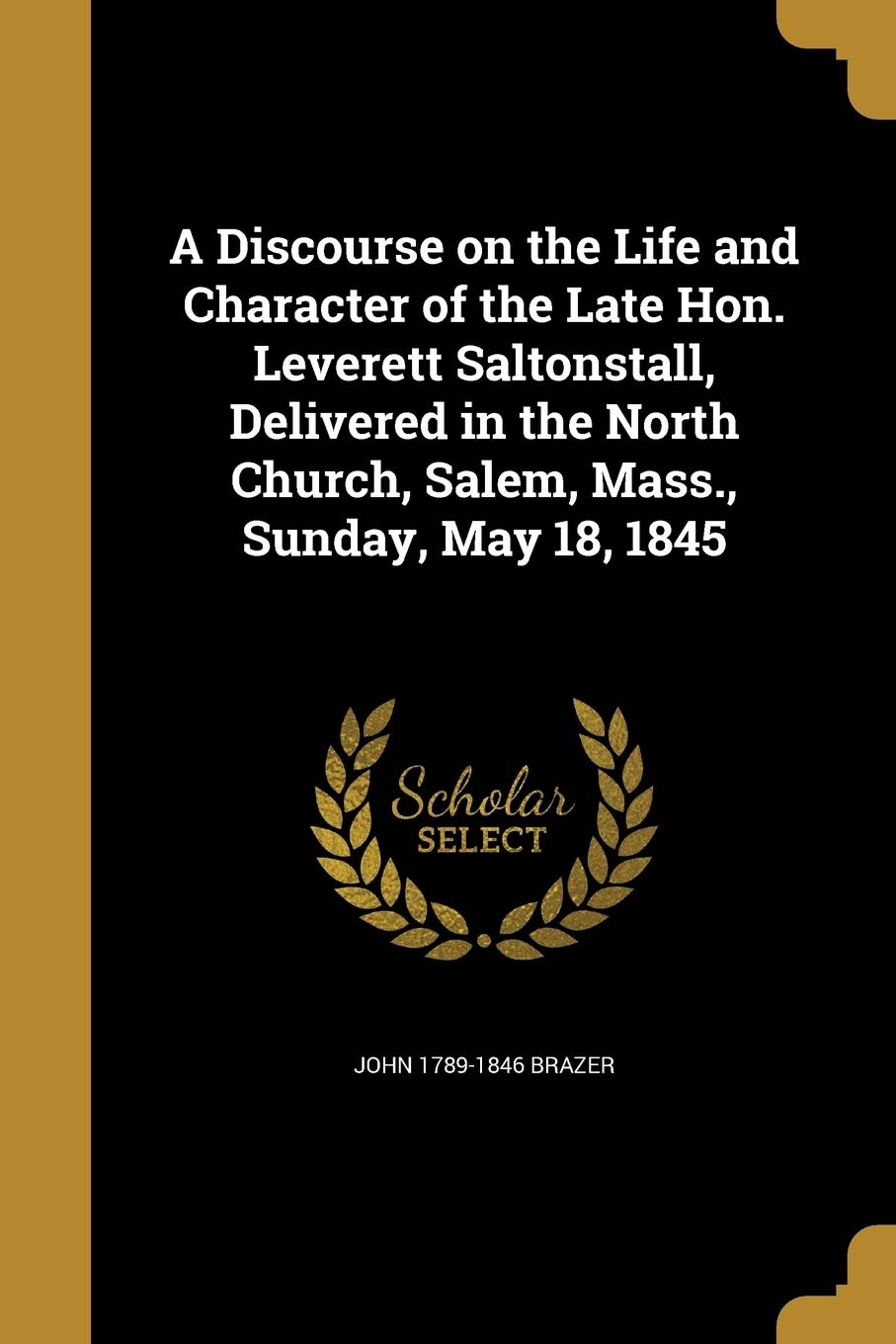 Product Image: DISCOURSE ON THE LIFE & CHARAC