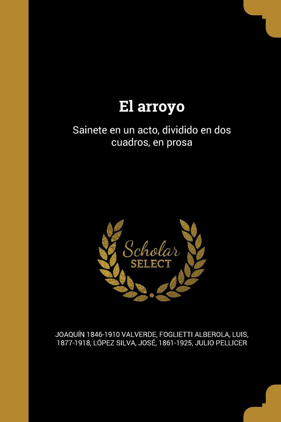 El arroyo: Sainete en un acto, dividido en dos cuadros, en prosa Politics & History