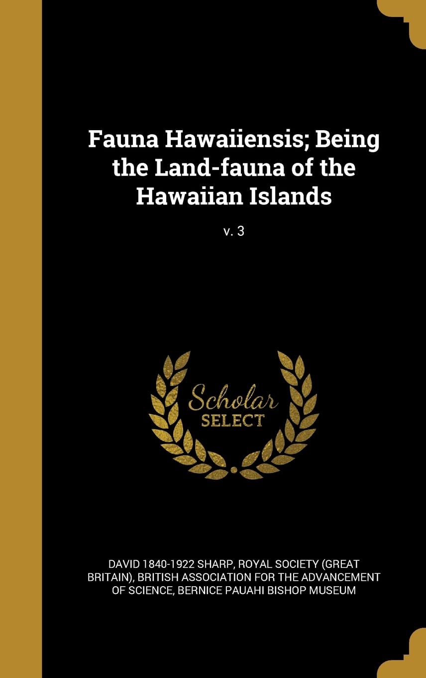 FAUNA HAWAIIENSIS BEING THE LA Film, Art & Culture