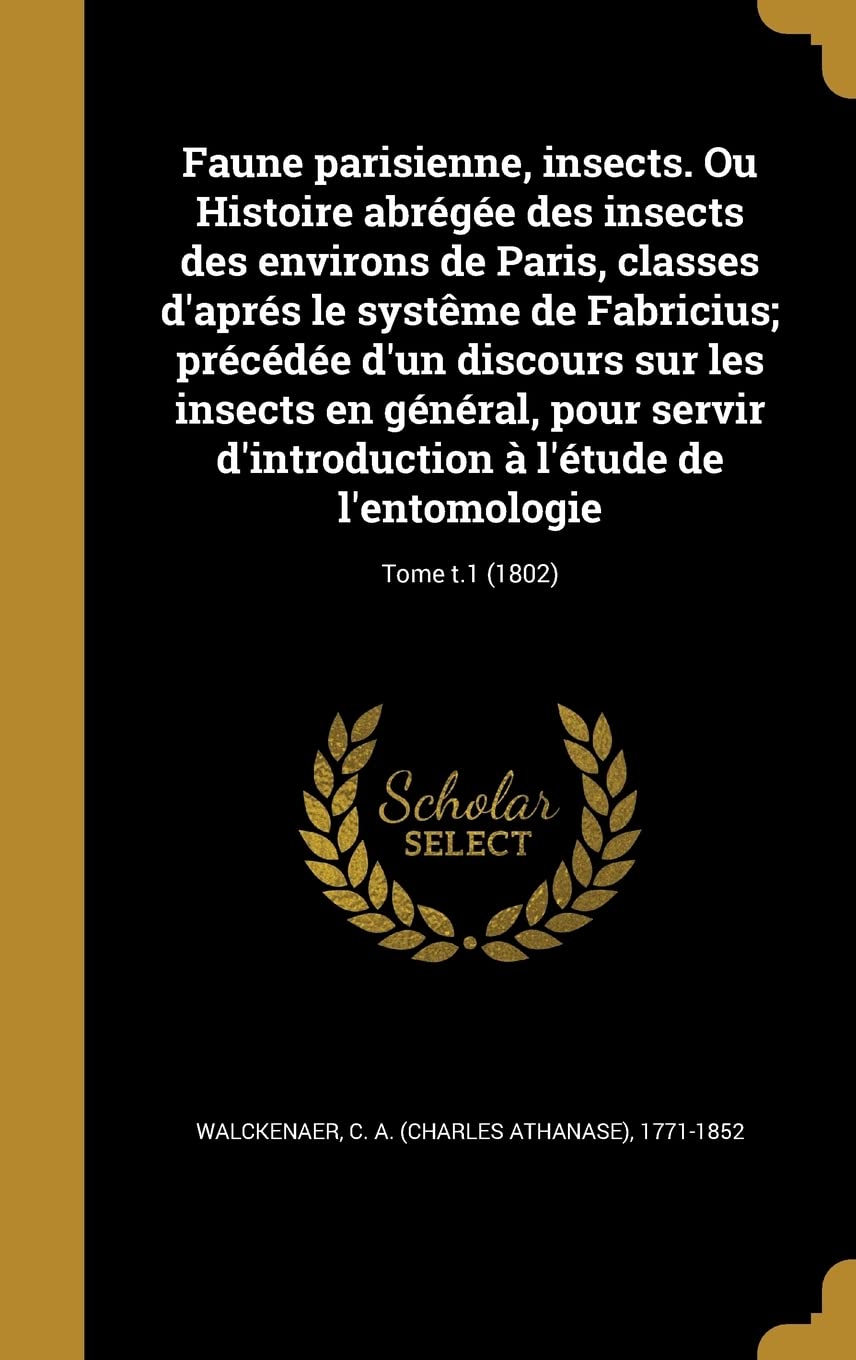 FRE-FAUNE PARISIENNE INSECTS O Film, Art & Culture