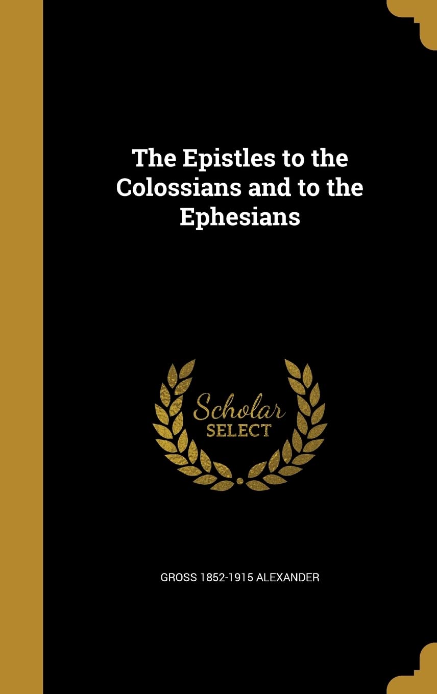 EPISTLES TO THE COLOSSIANS & T Film, Art & Culture