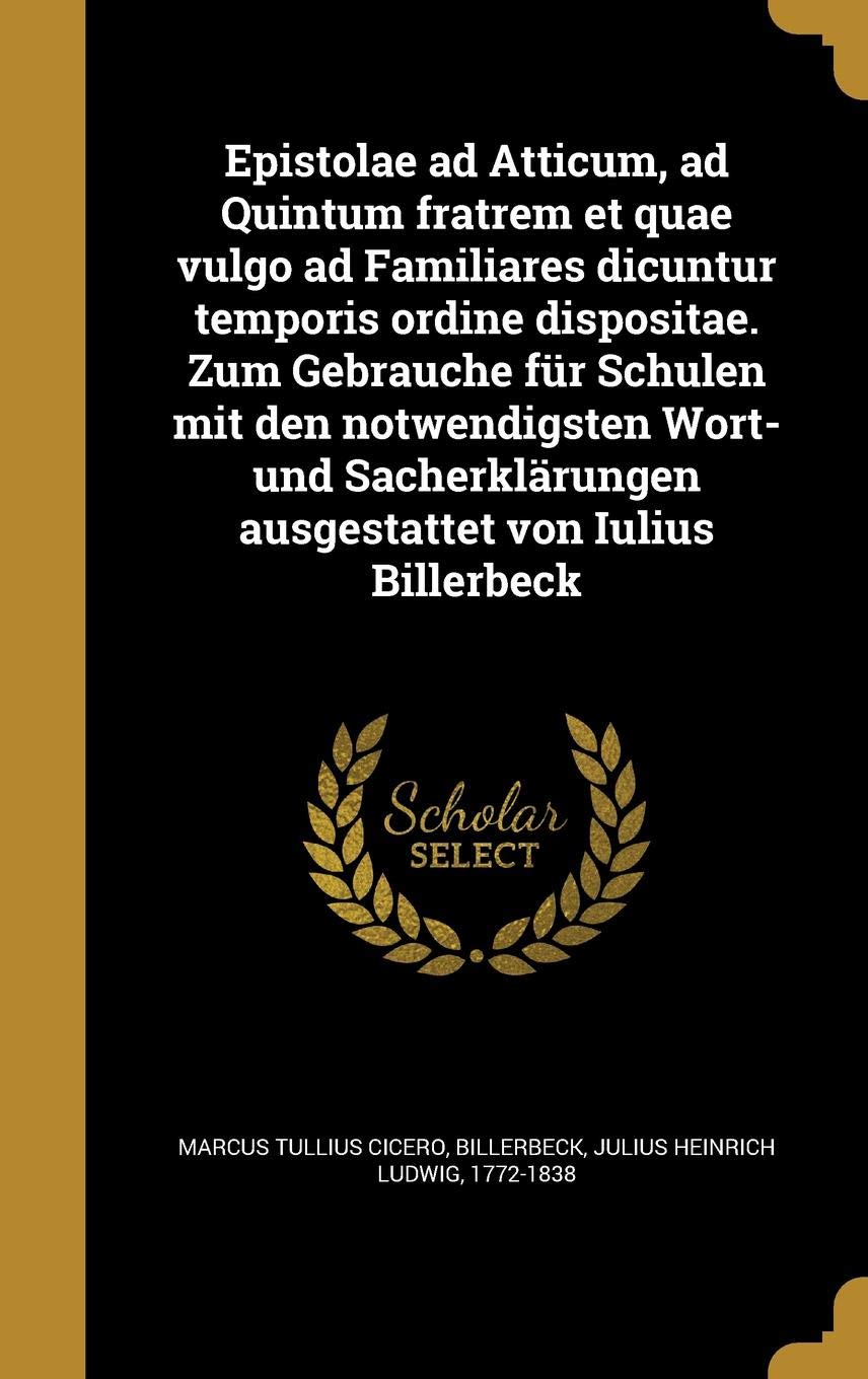 LAT-EPISTOLAE AD ATTICUM AD QU Film, Art & Culture