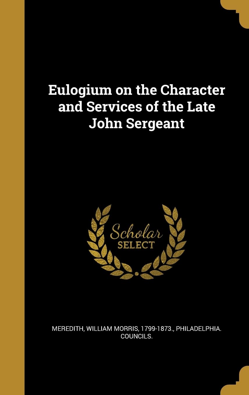 EULOGIUM ON THE CHARACTER & SE Film, Art & Culture