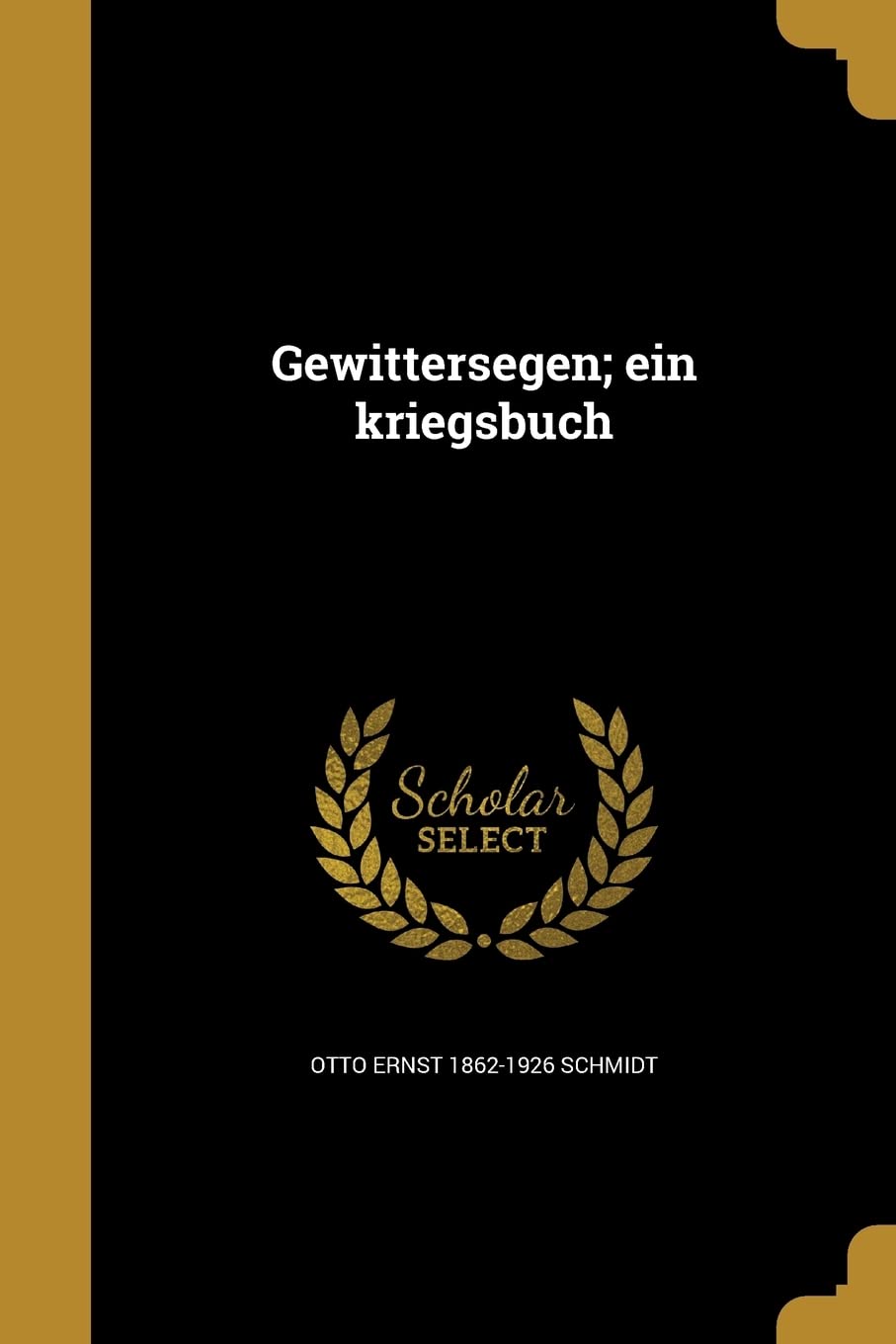 Gewittersegen; ein kriegsbuch Politics & History