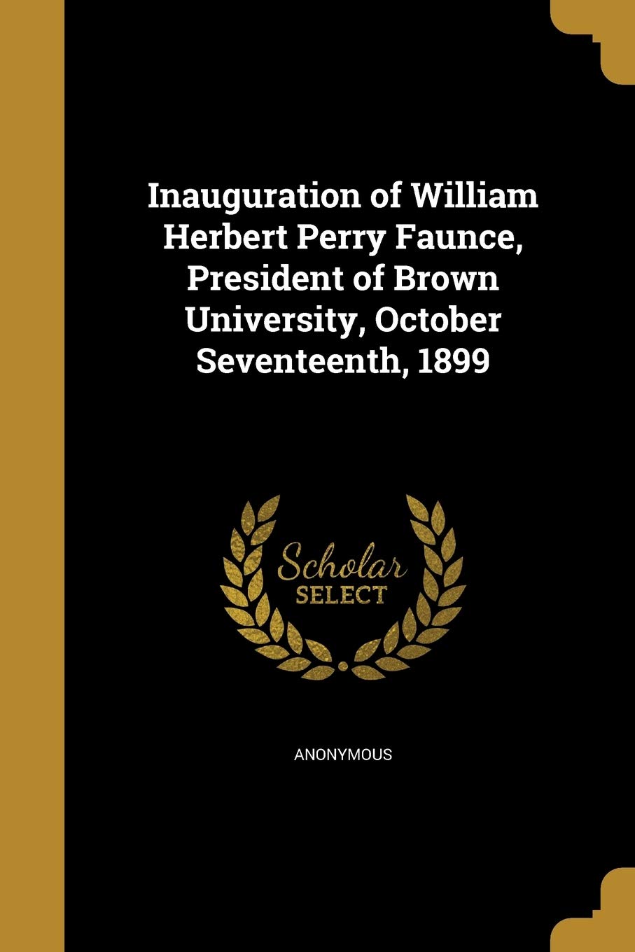 Product Image: INAUGURATION OF WILLIAM HERBER