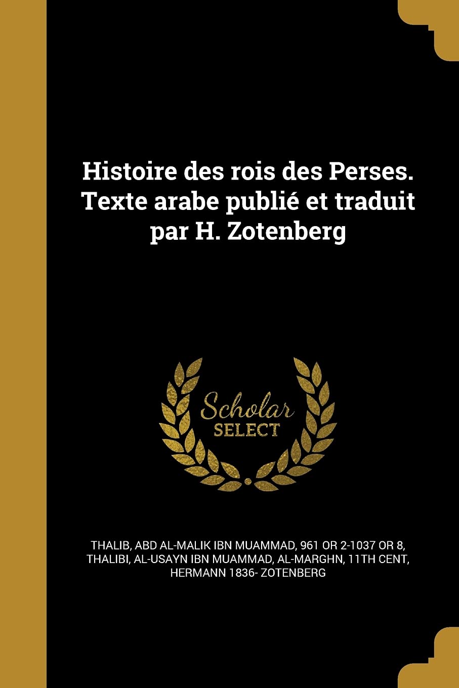 FRE-HISTOIRE DES ROIS DES PERS Social Sciences