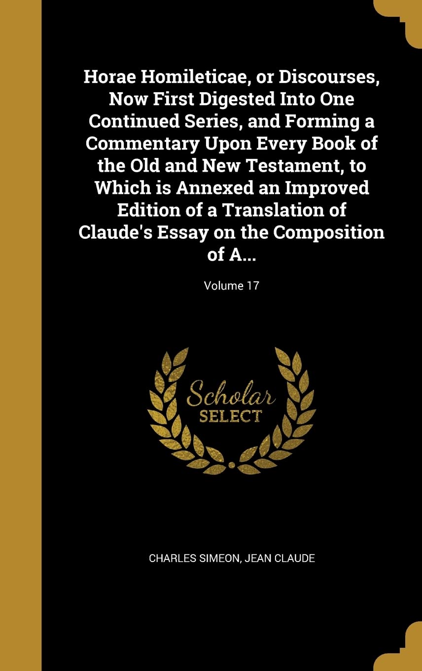 Product Image: HORAE HOMILETICAE OR DISCOURSE