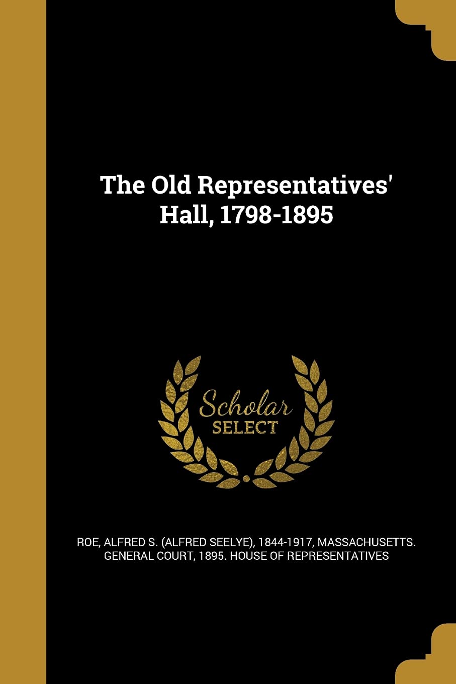 Product Image: OLD REPRESENTATIVES HALL 1798-