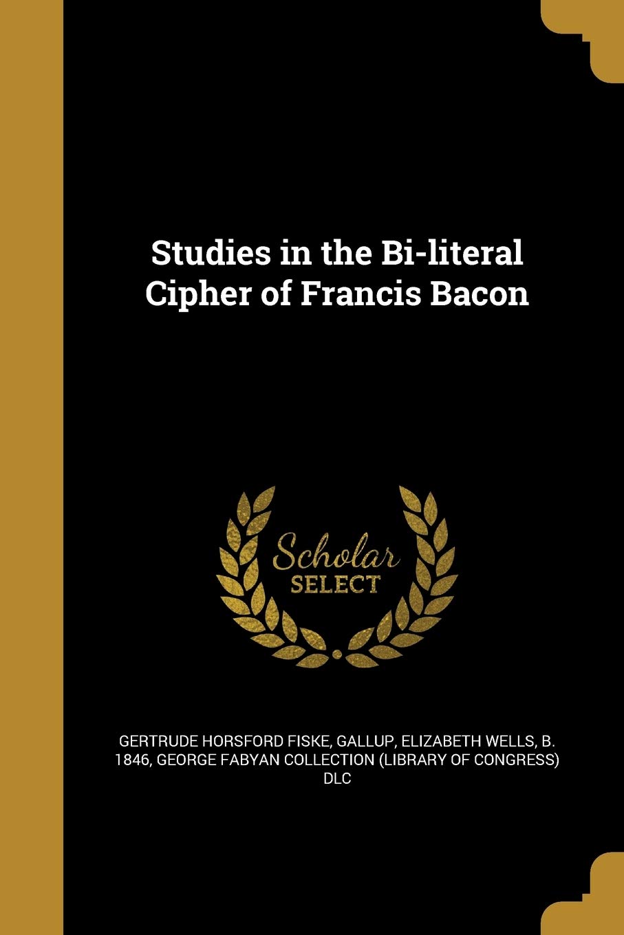 STUDIES IN THE BI-LITERAL CIPH Leisure & Fun