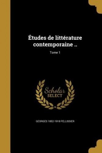 FRE-ETUDES DE LITTERATURE CONT Social Sciences