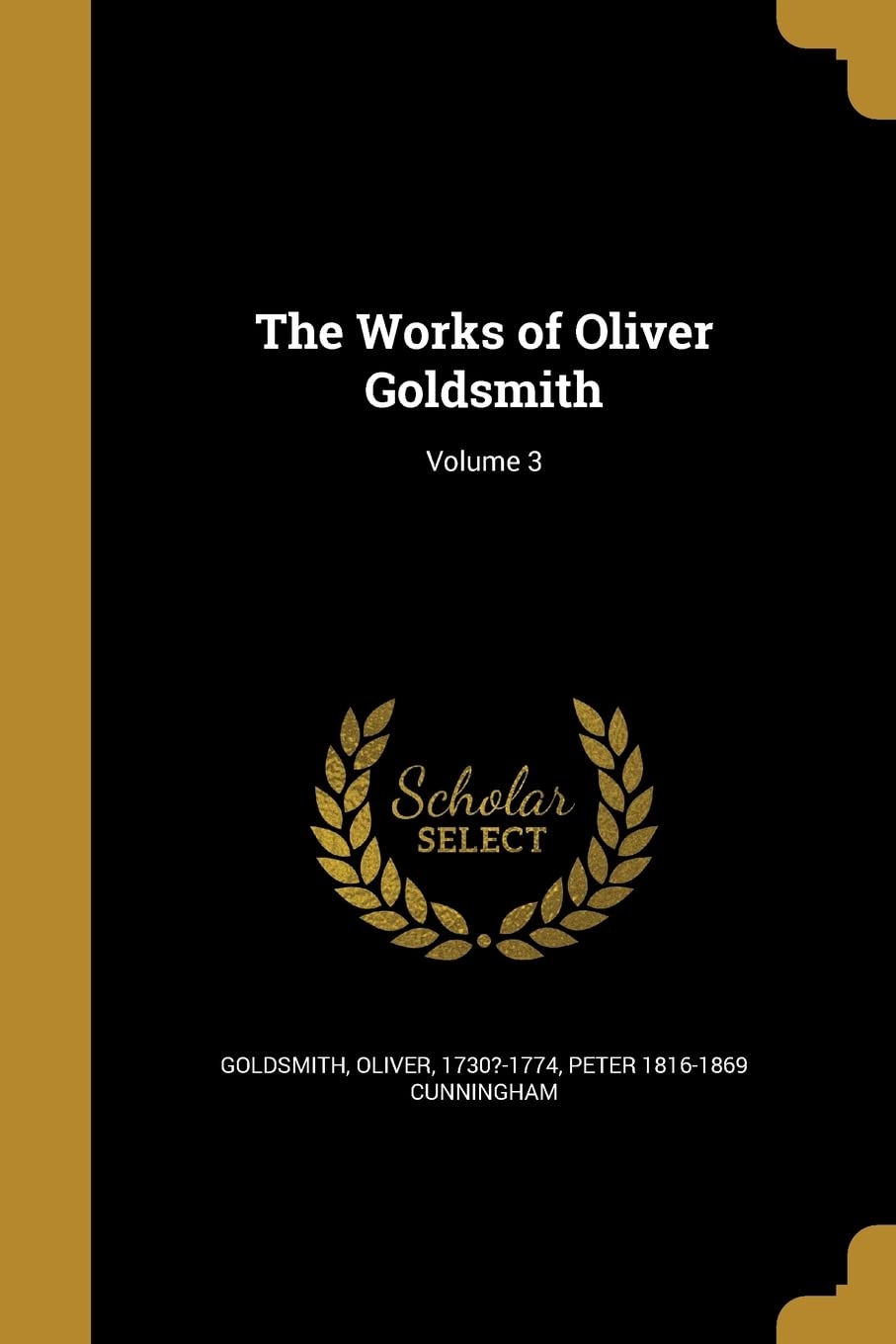 WORKS OF OLIVER GOLDSMITH V03 Social Sciences