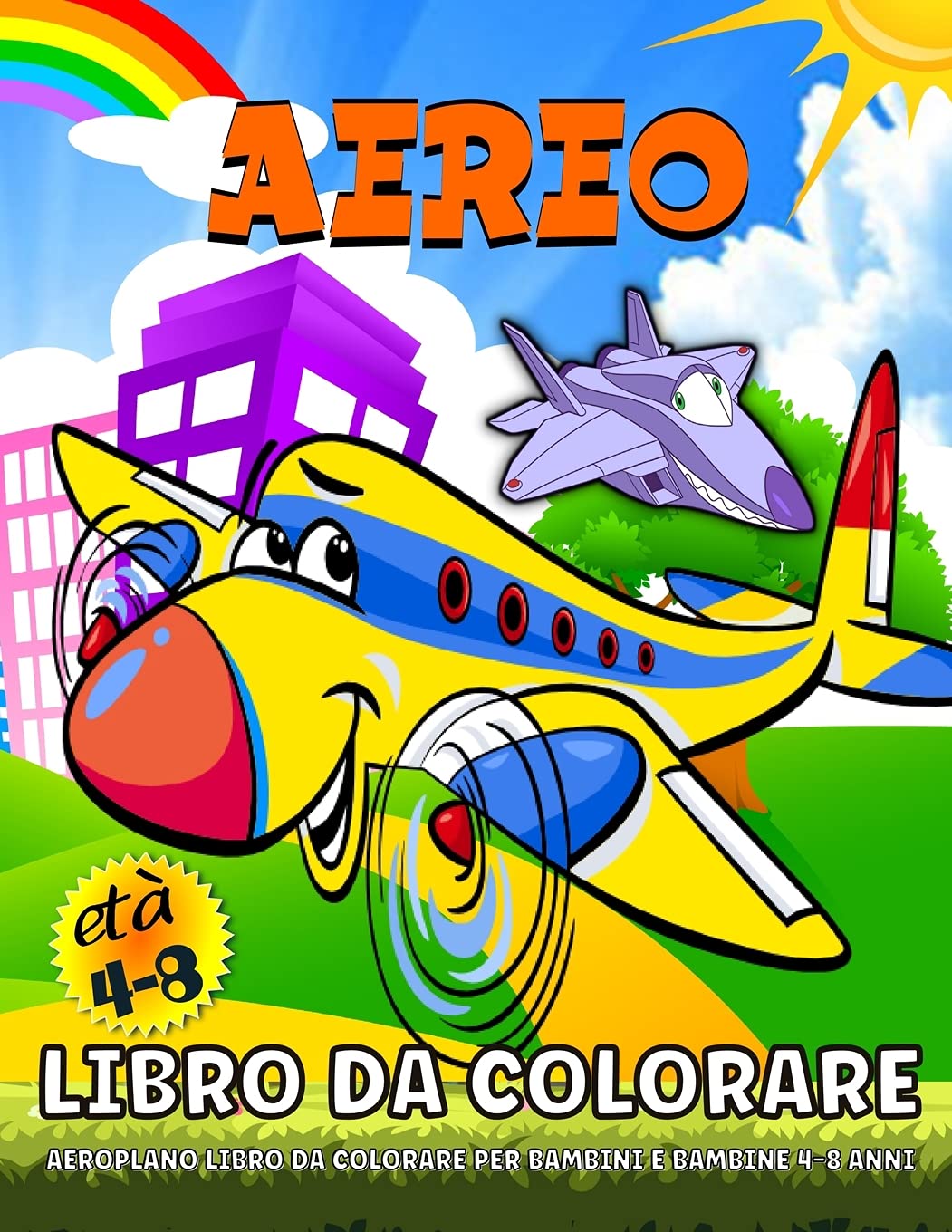 Aeroplani Libro Da Colorare Tiptoi & Games