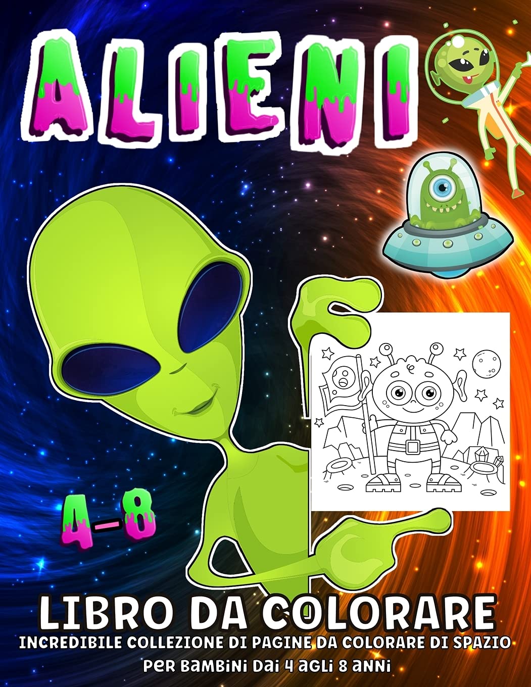 Alieni Libro Da Colorare Tiptoi & Games