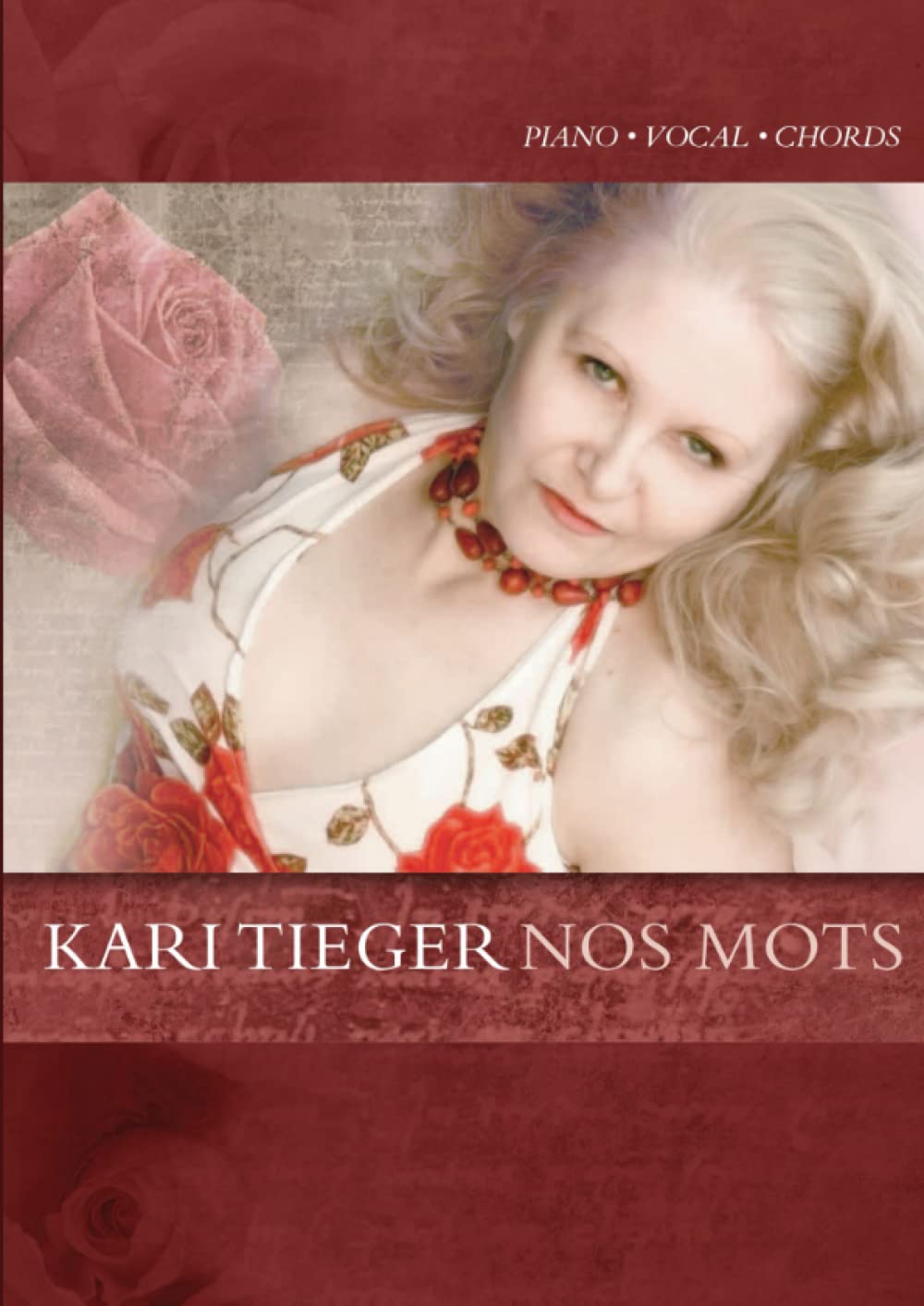 Nos Mots (Piano/Vocal/Chords Artist Songbook) book