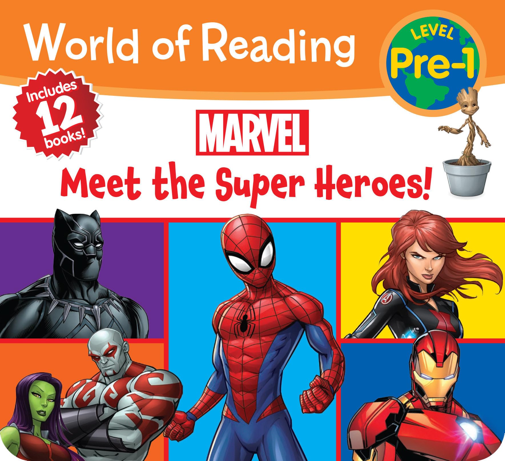 World of Reading Marvel Meet the Super Heroes! (Pre-Level 1 Boxed Set) book
