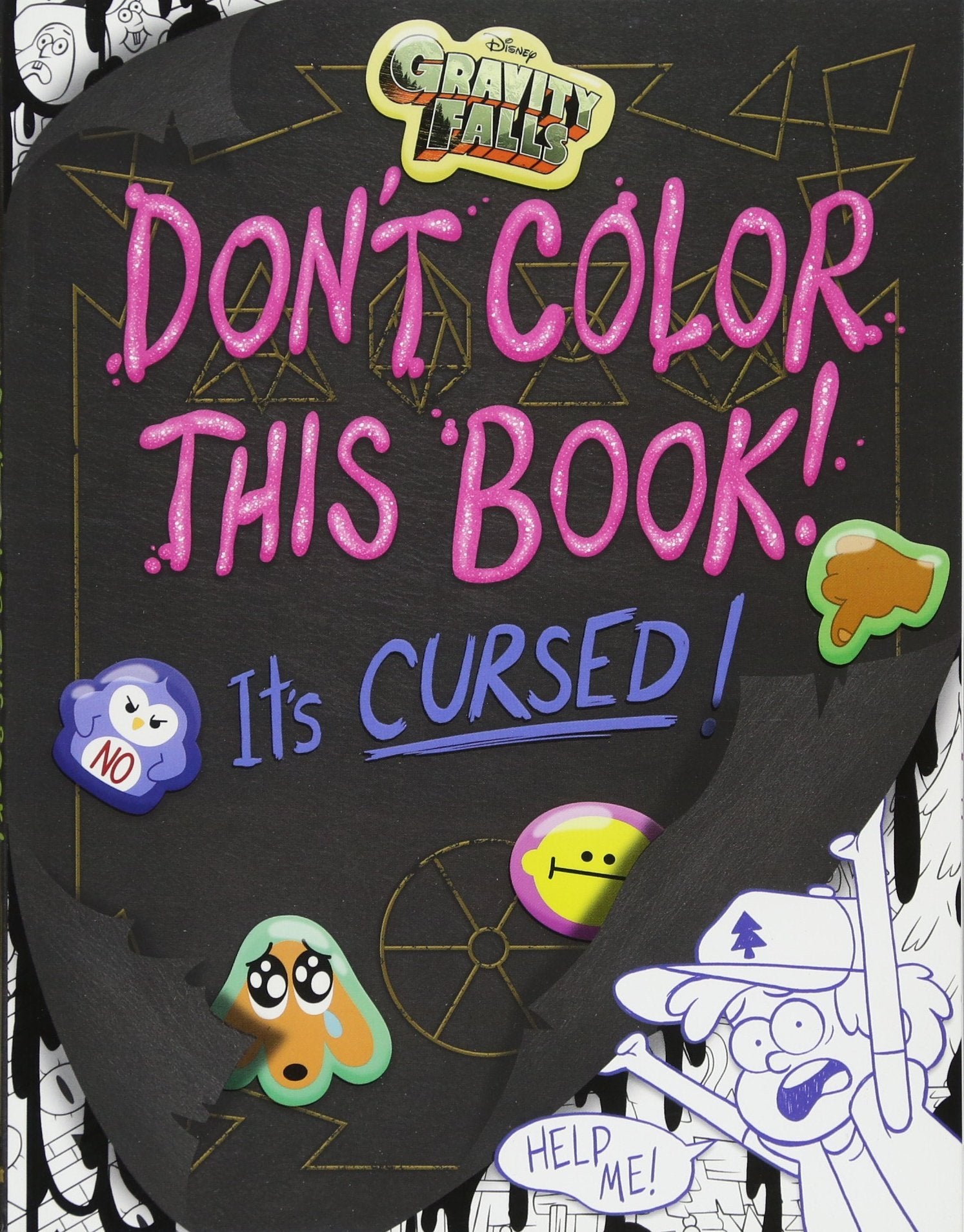 Gravity Falls Don't Color This Book!: It's Cursed! Novels & Short Stories