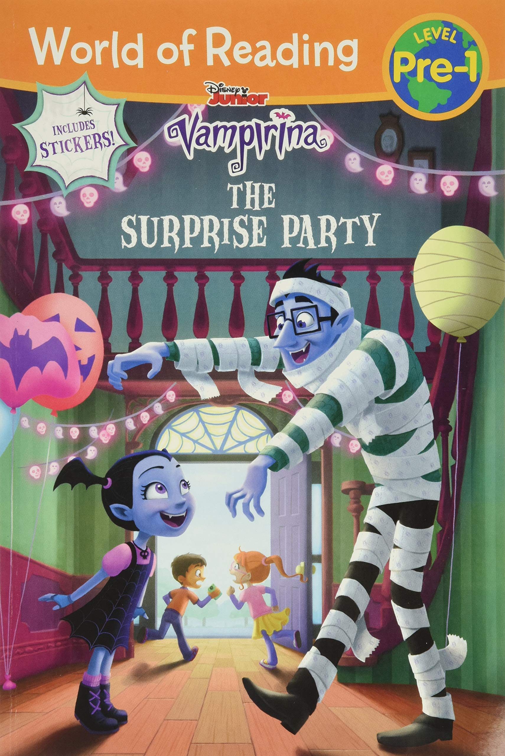World of Reading: Vampirina The Surprise Party (Pre-Level 1 Reader): with stickers Non-fiction