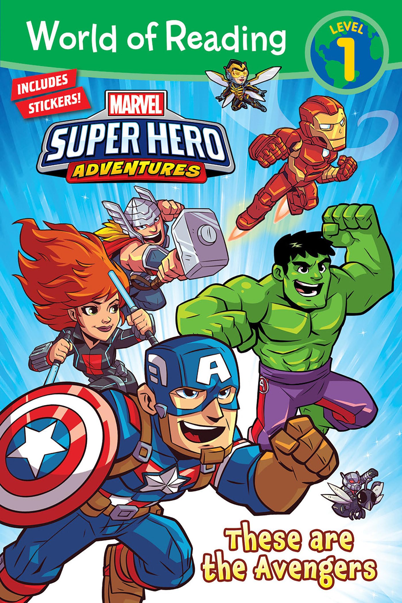 World of Reading: Marvel Super Hero Adventures: These are the Avengers-Level 1 Manga