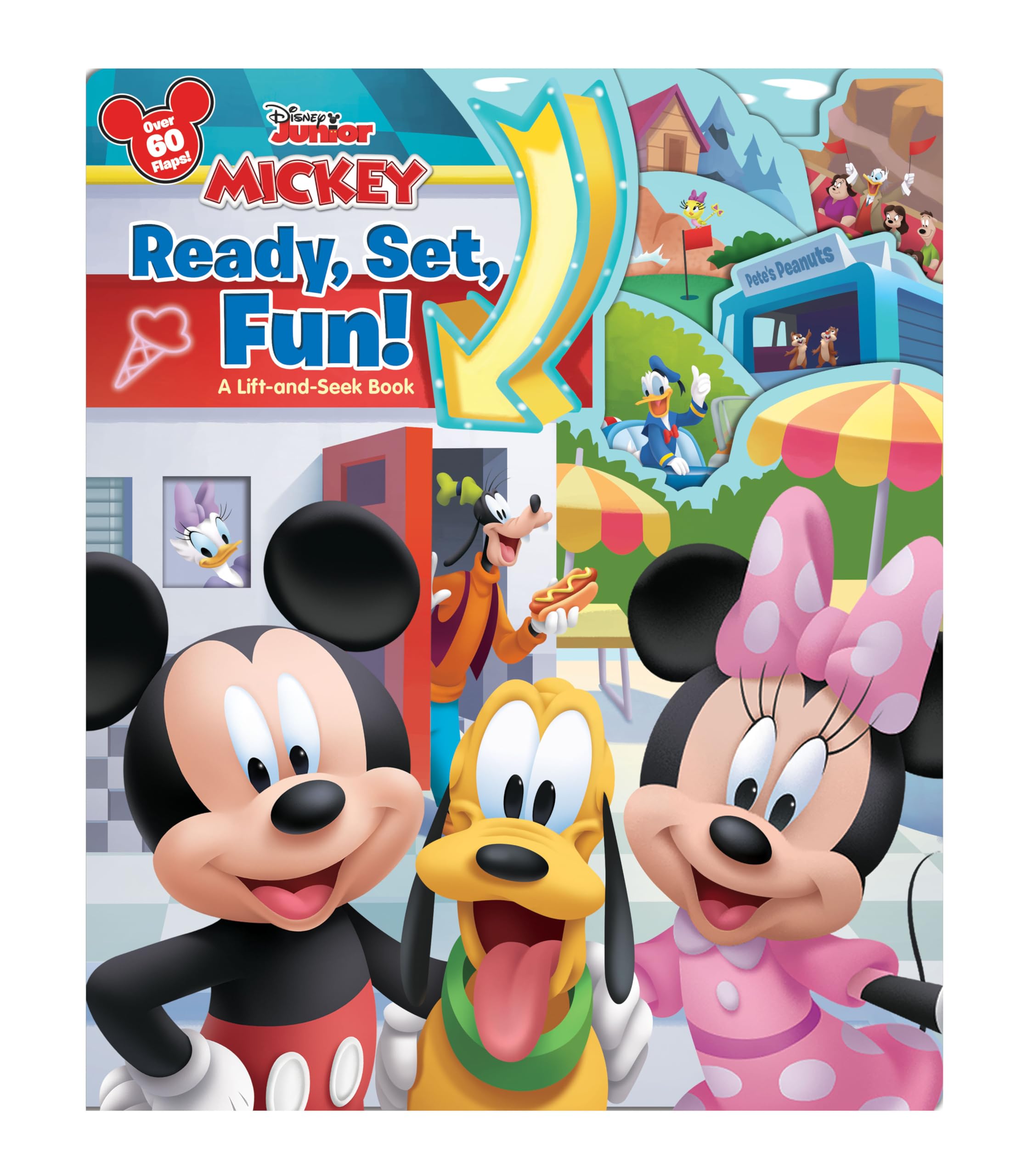 Mickey Ready, Set, Fun!: A Lift-and-Seek Book book
