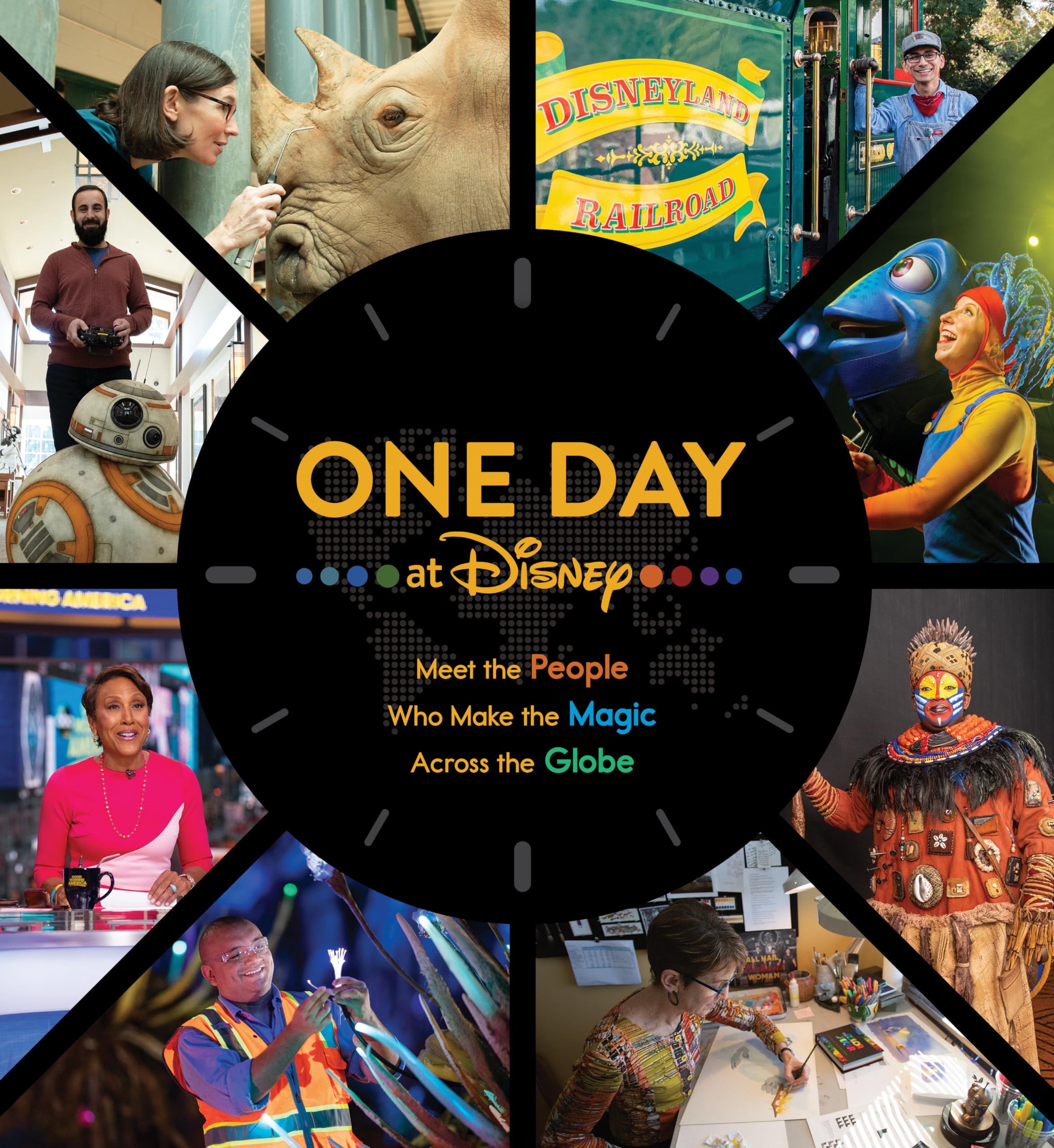 One Day at Disney: Meet the People Who Make the Magic Across the Globe (Disney Editions Deluxe) Art & Literature