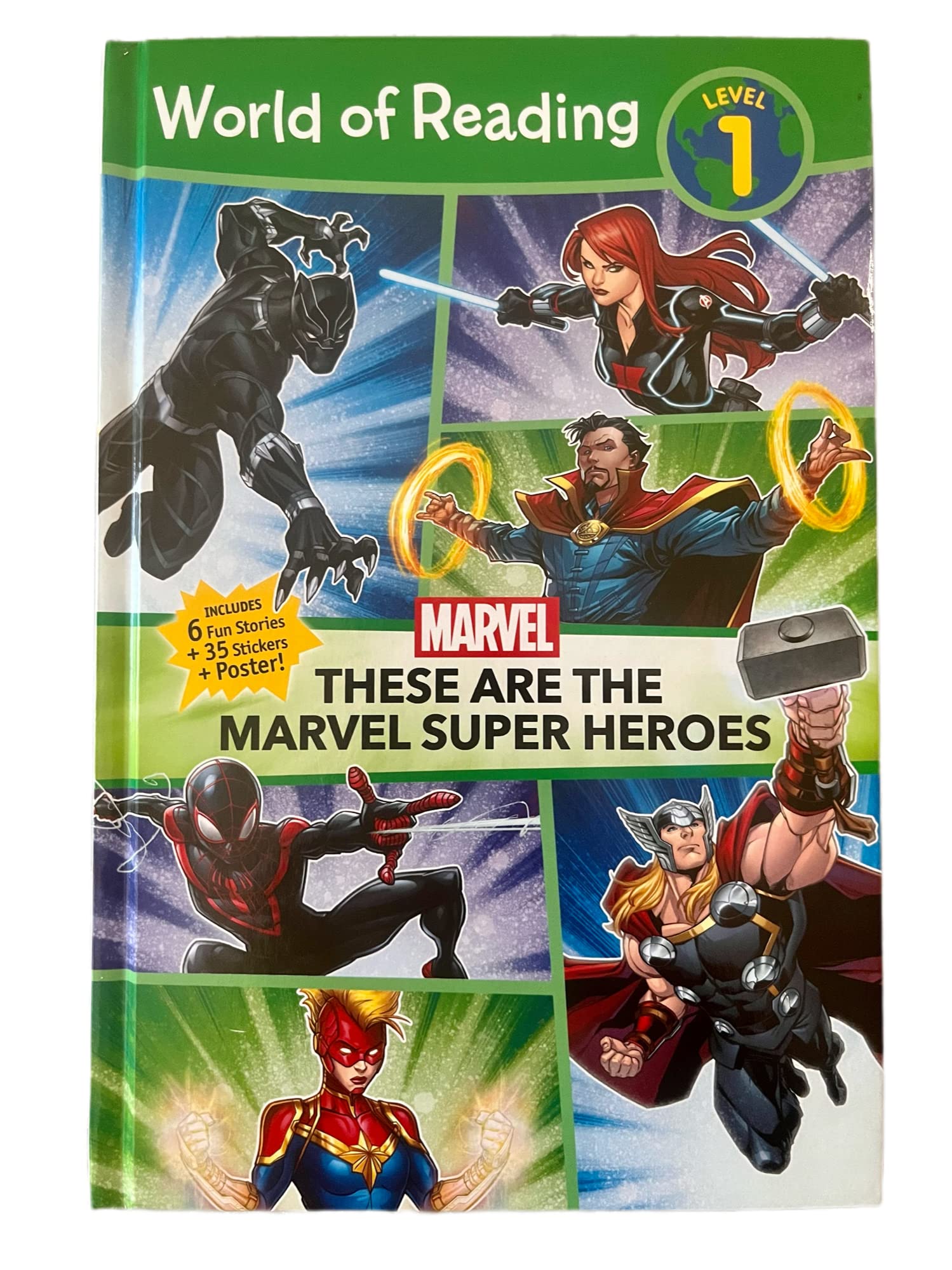 Marvel Super Hero Adventures: These are the Marvel Super Heroes (World of Reading: Level 1) Books