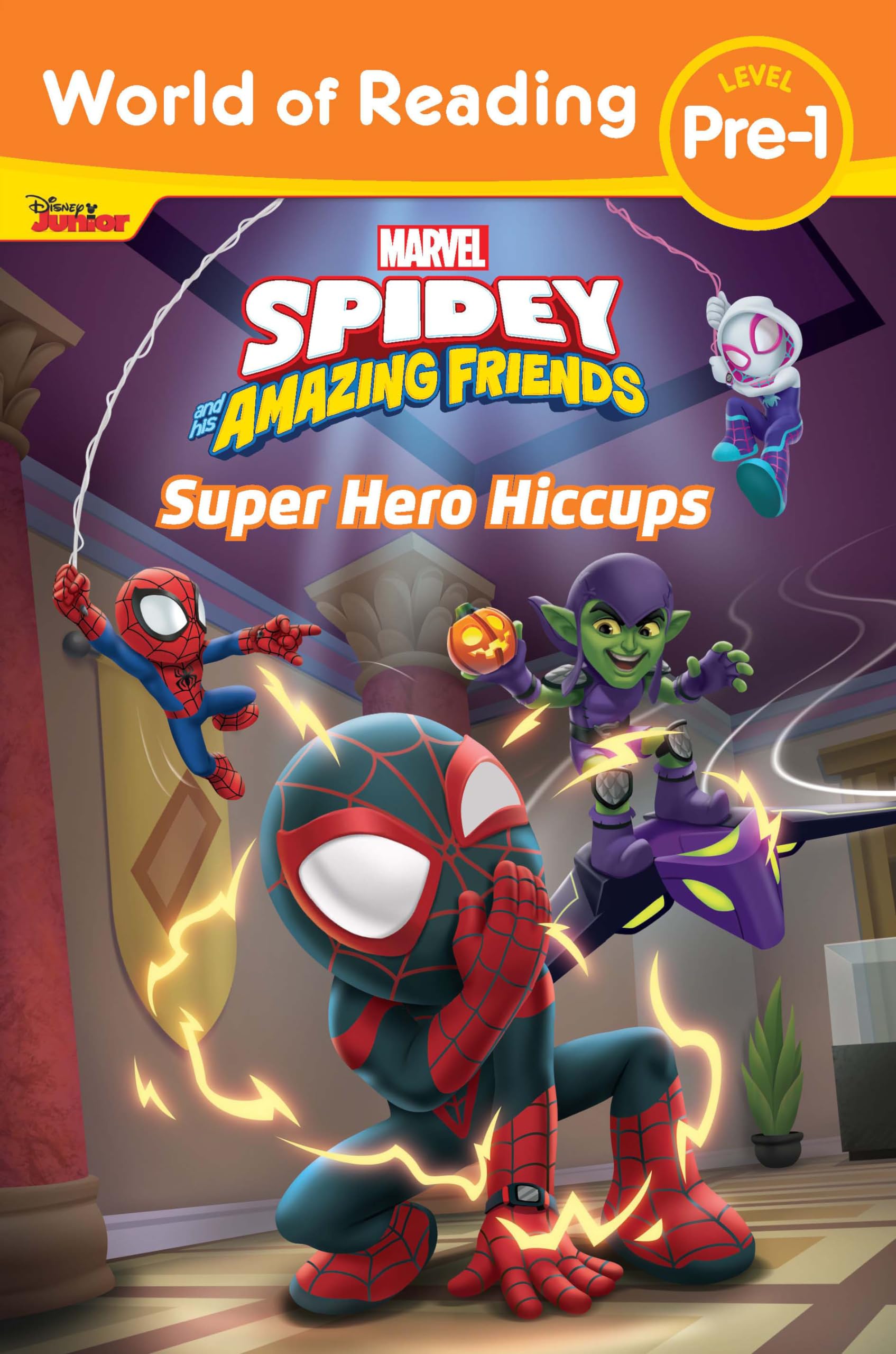 World of Reading: Spidey and His Amazing Friends: Super Hero Hiccups: World of Reading Level Pre-1 Manga