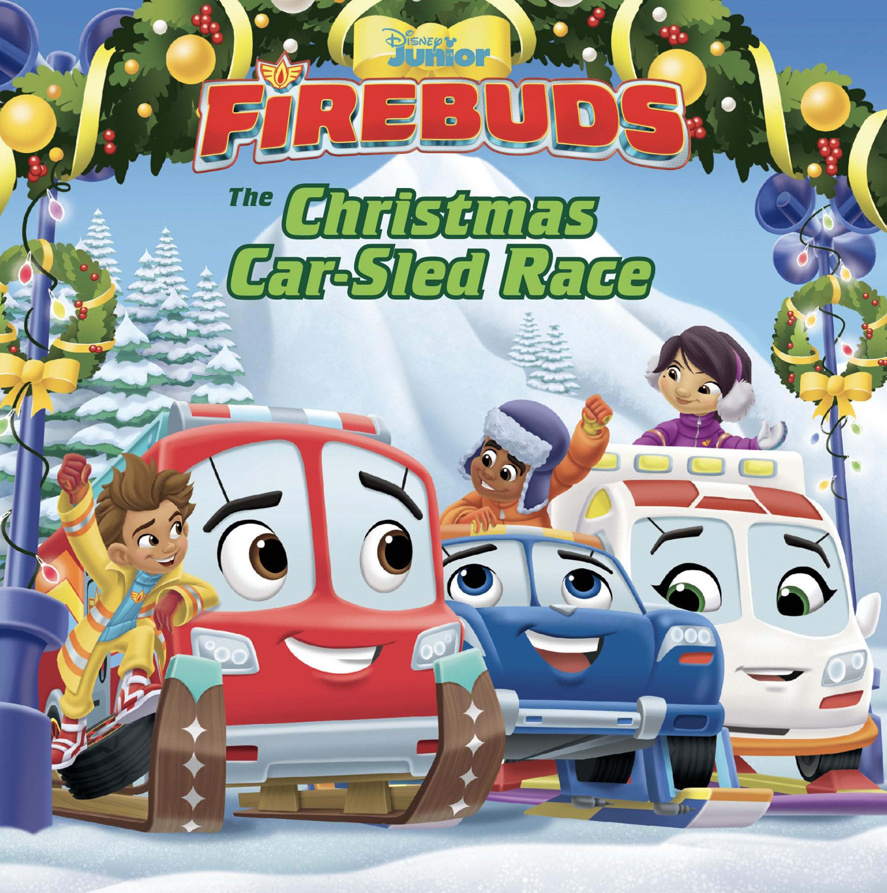 Firebuds: The Christmas Car-Sled Race (Disney Junior Firebuds) Leisure, Home & Garden