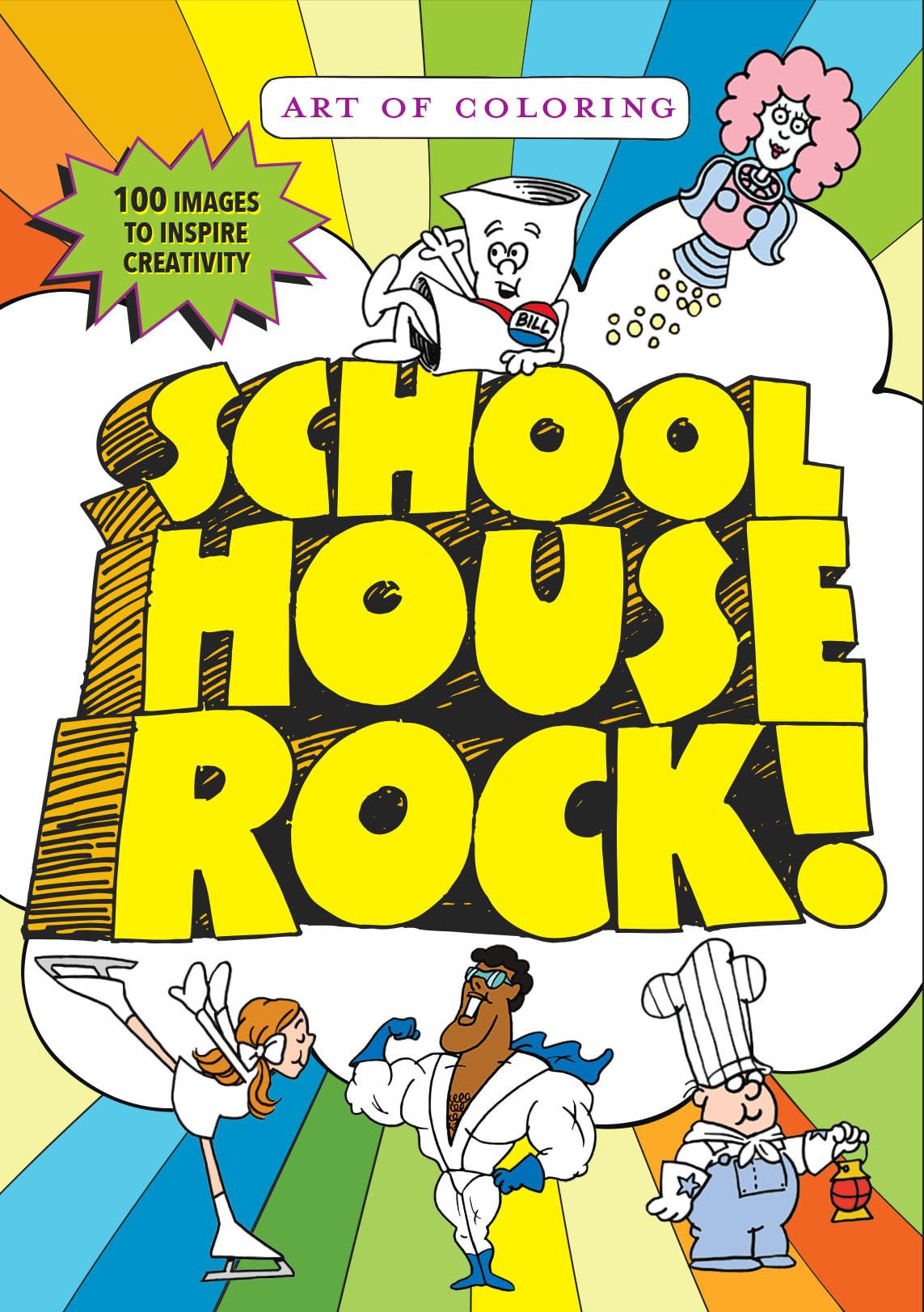 Art of Coloring: Schoolhouse Rock Books