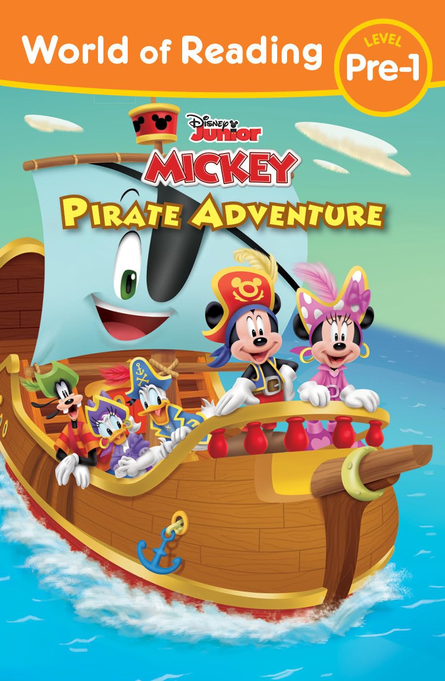 Mickey Mouse Funhouse: World of Reading: Pirate Adventure (Mickey Mouse Funhouse: World of Reading, Level Pre-1) Non-fiction