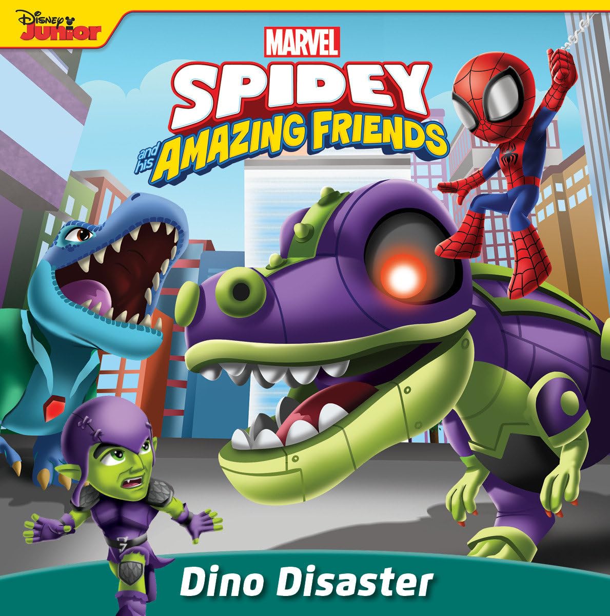 Spidey and His Amazing Friends: Dino Disaster Novels & Short Stories