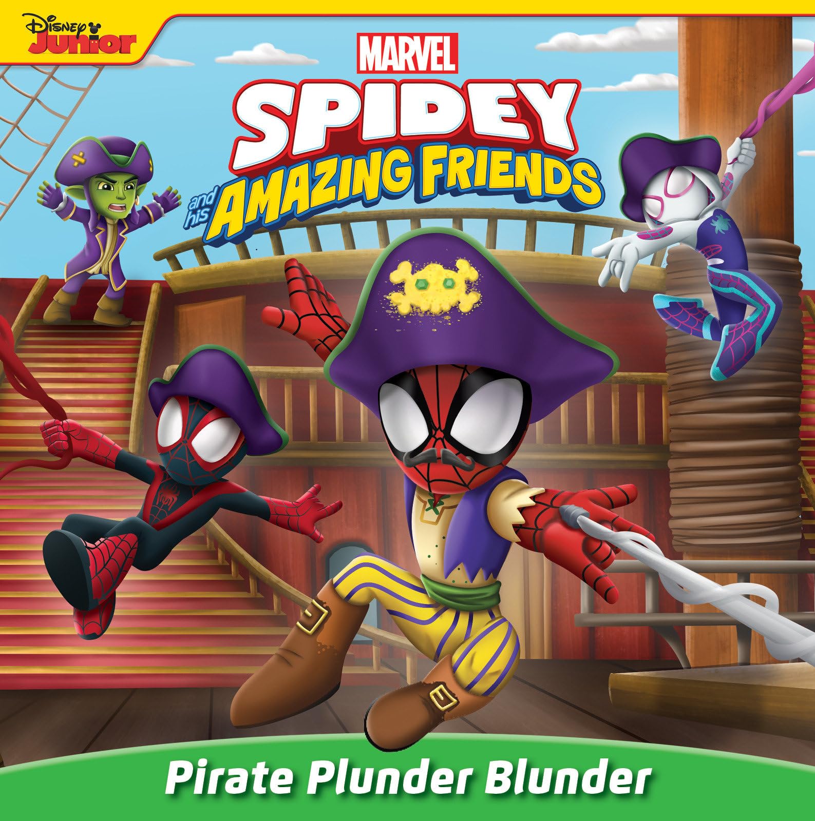 Spidey and His Amazing Friends: Pirate Plunder Blunder (Disney Junior) Non-fiction