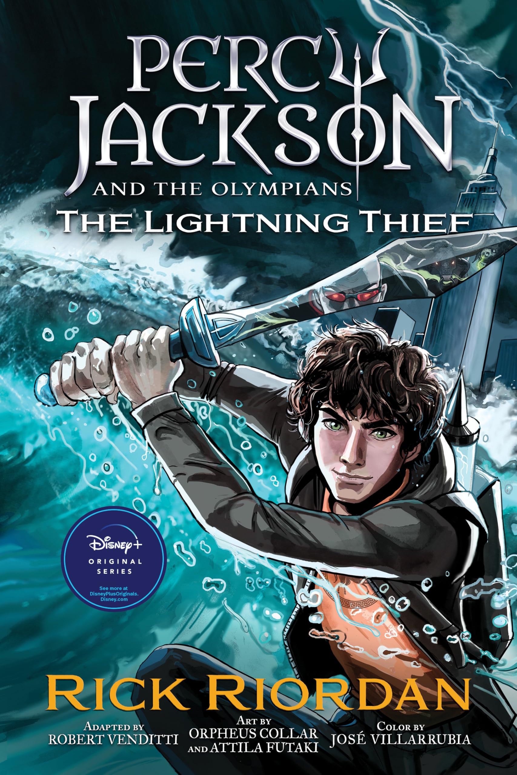 Percy Jackson and the Olympians: The Lightning Thief The Graphic Novel (paperback) (Percy Jackson & the Olympians) Manga