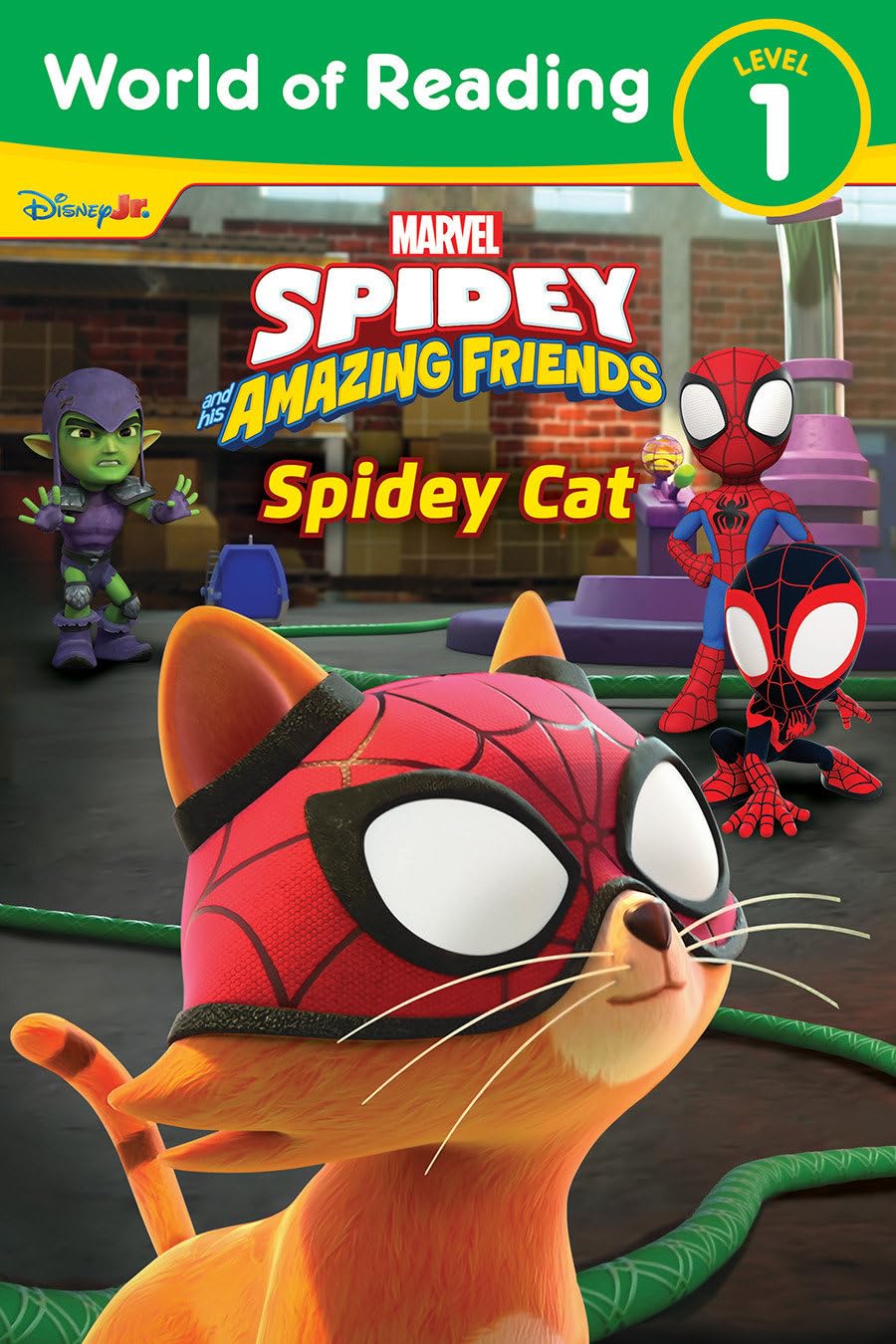 World of Reading: Spidey and His Amazing Friends: Spidey Cat Non-fiction