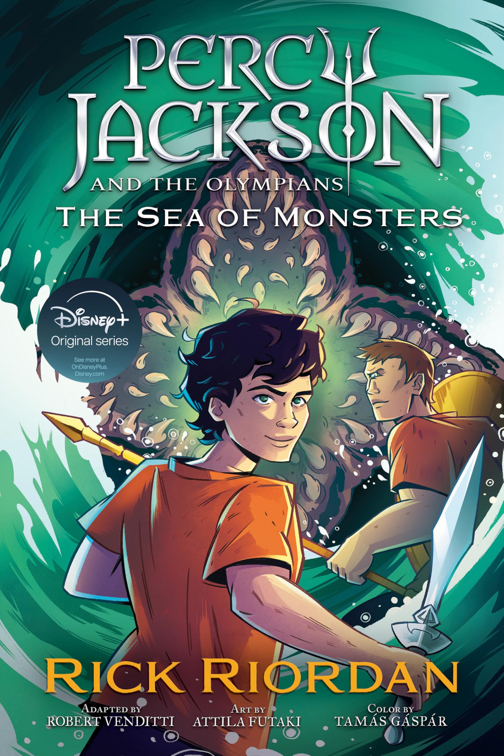 Percy Jackson and the Olympians The Sea of Monsters The Graphic Novel (paperback) (Percy Jackson & the Olympians) Manga