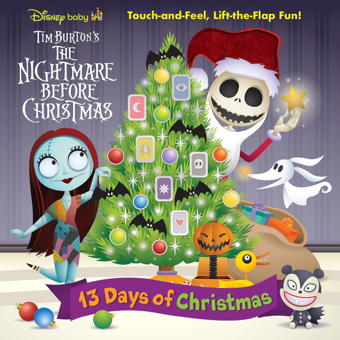 Disney Baby: 13 Days of Christmas: Touch-and-Feel, Lift-the-Flap Fun! (Disney Baby; Tim Burton's The Nightmare Before Christmas) Parents & Children