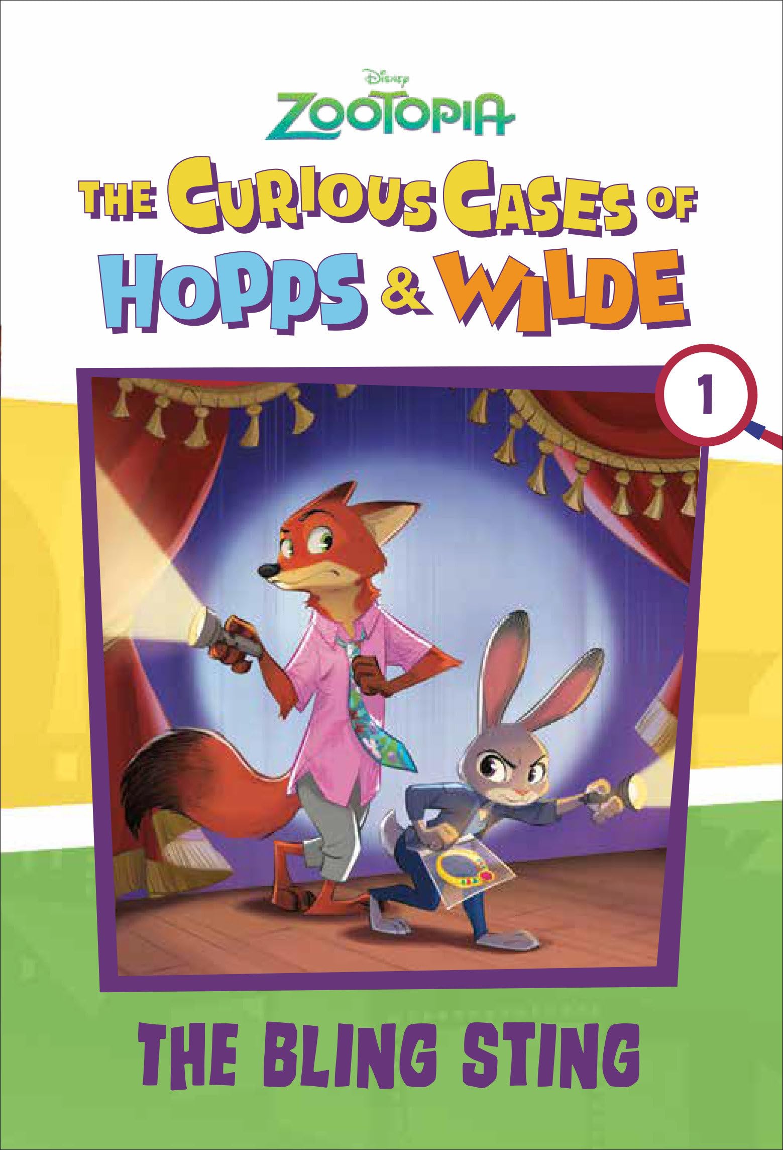 The Curious Cases of Hopps & Wilde # 1: the Bling Sting (Disney Zootopia) Novels & Short Stories