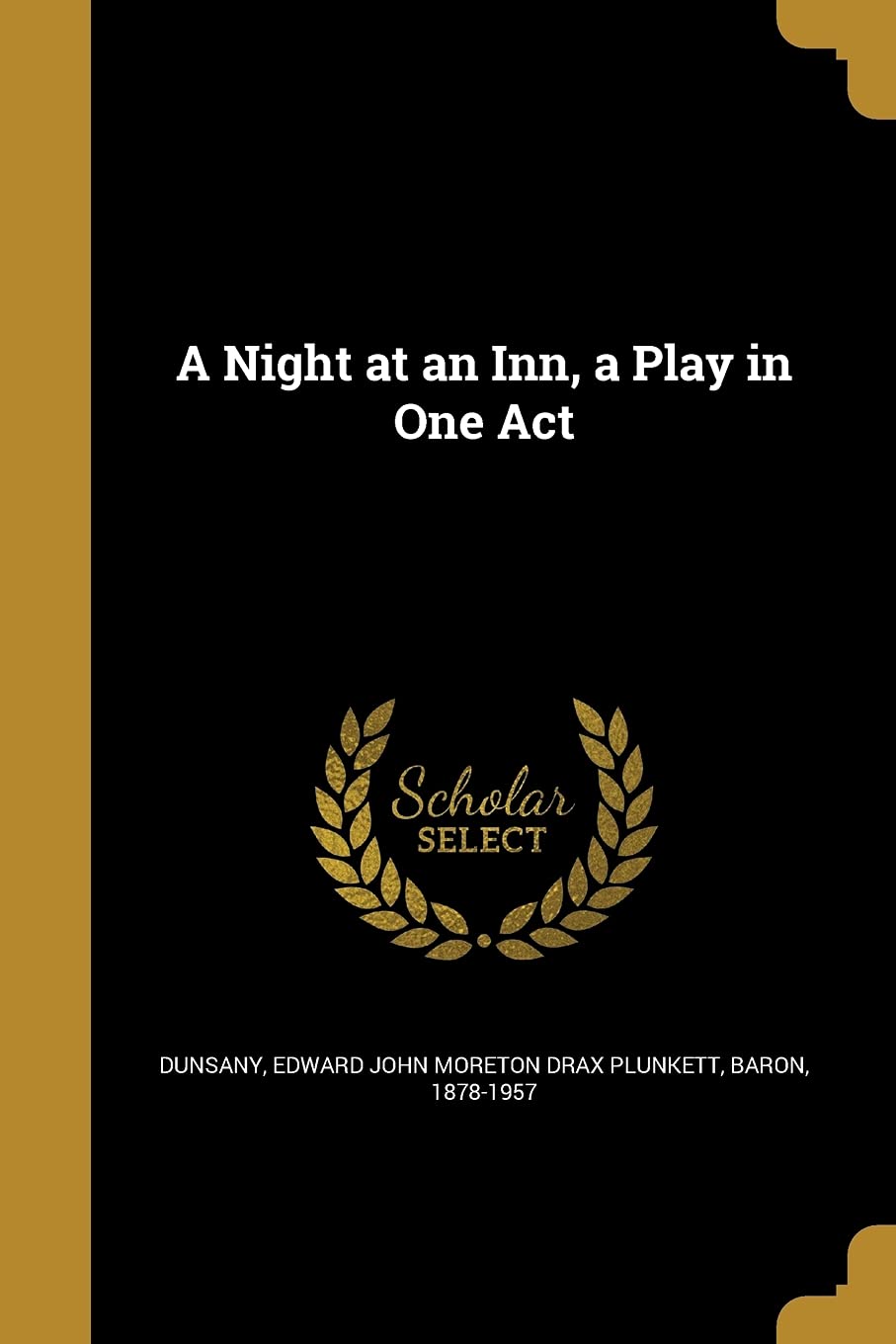 NIGHT AT AN INN A PLAY IN 1 AC Social Sciences