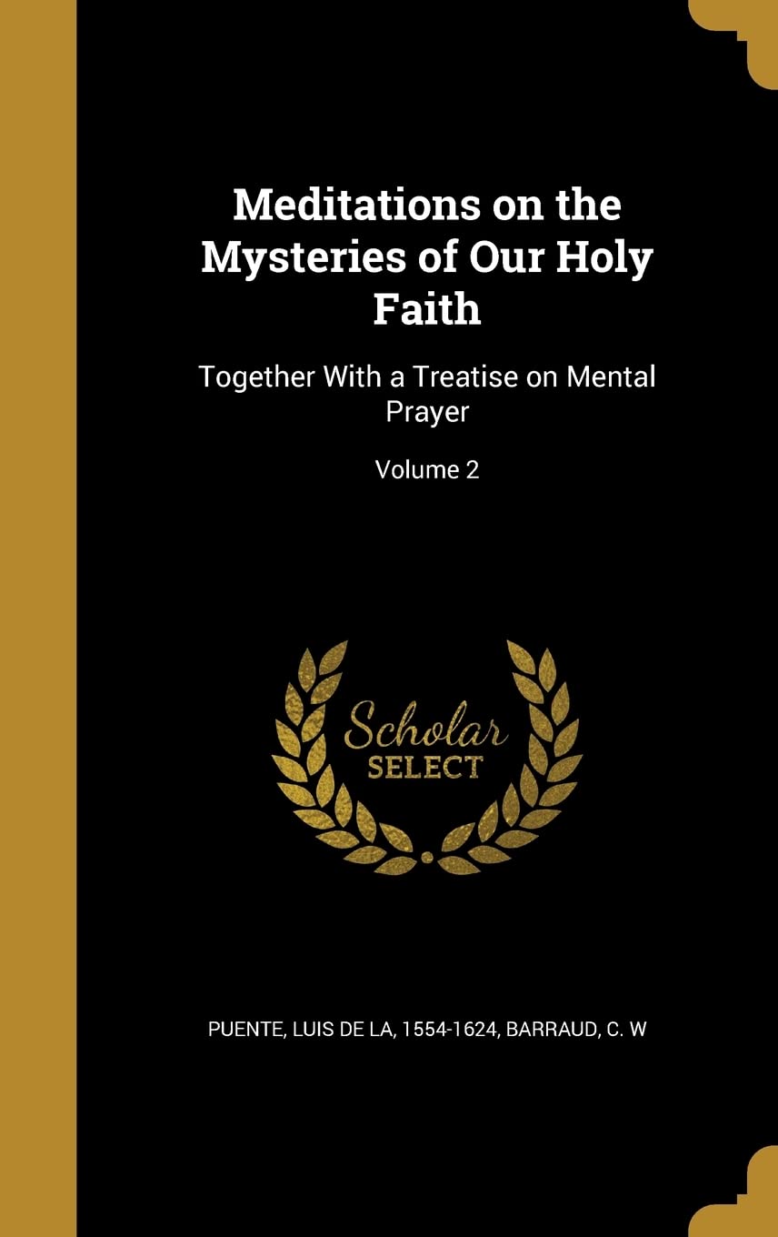 Meditations on the Mysteries of Our Holy Faith: Together With a Treatise on Mental Prayer; Volume 2 Politics & History