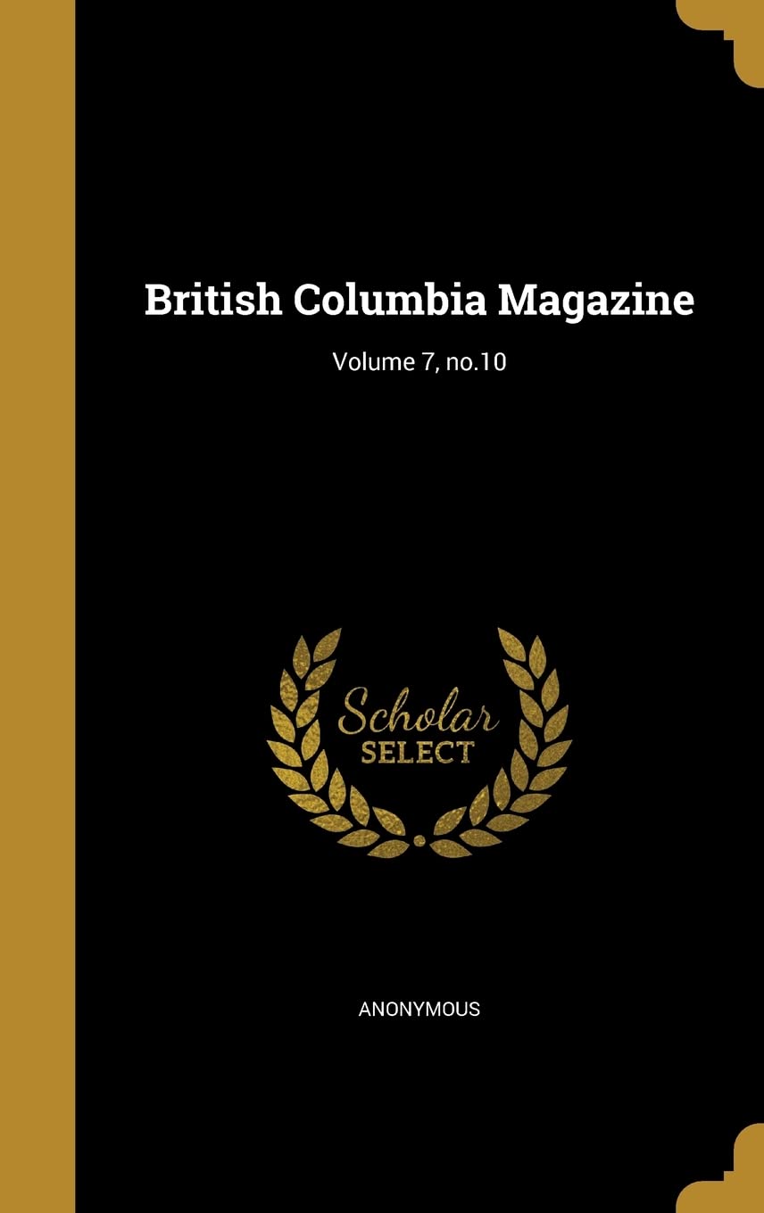 Product Image: BRITISH COLUMBIA MAGAZINE V07
