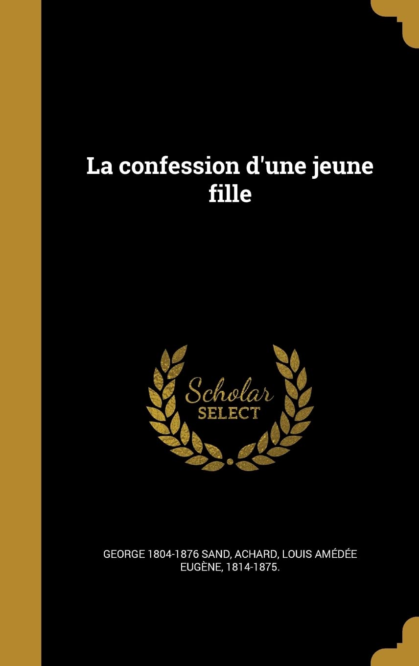 La confession d'une jeune fille book