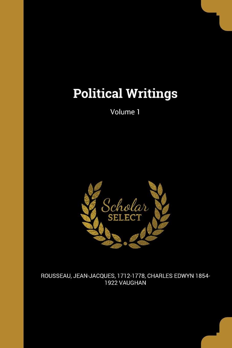 POLITICAL WRITINGS V01 Social Sciences